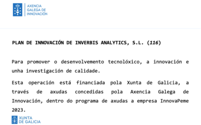 Plan de Innovación de inverbis analytics, S.L. (116)